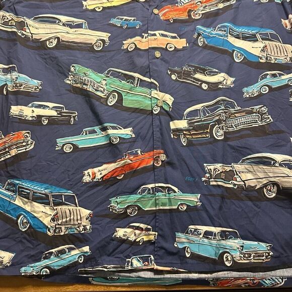 Reyn spooner sports Eddy classic Chevy xxl navy - Picture 4 of 9